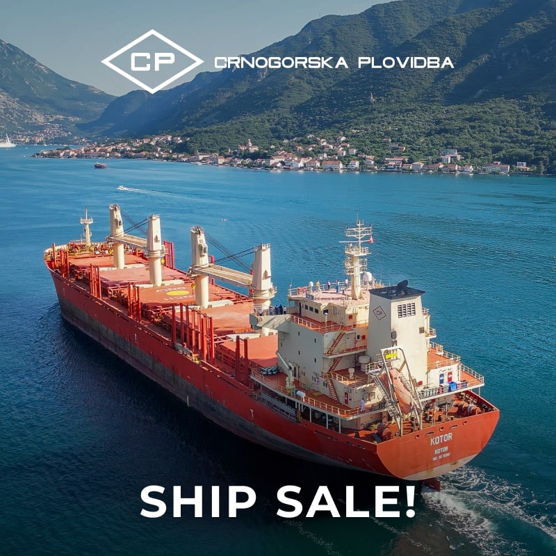 Crnogorska Plovidba - Ship Sale